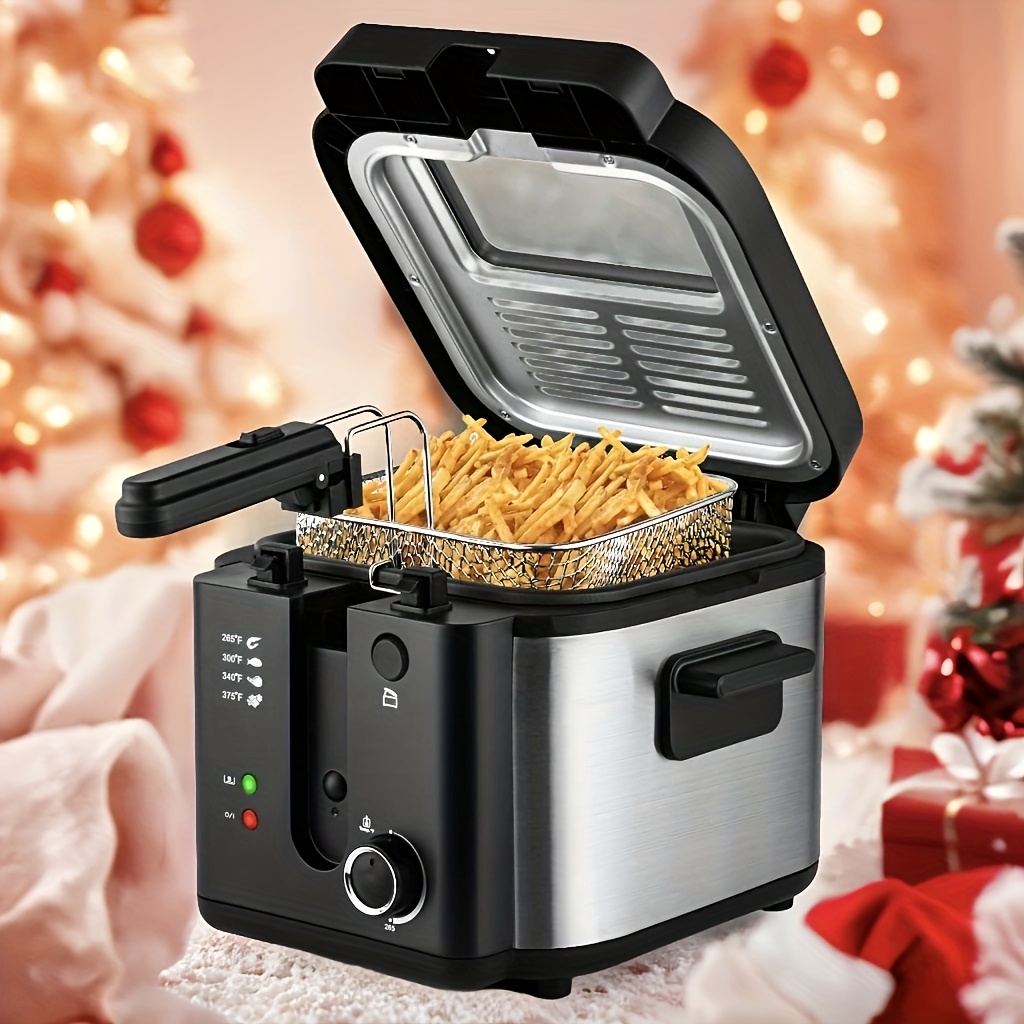 Kitchen Appliances Essentials - SUSTEAS 1800/1500W/900W Electric Deep Fryer with