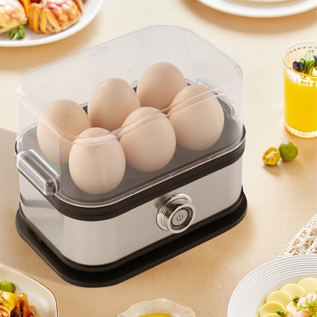 Egg Cooker Rapid - 6 Eggs Electric Eggs Cooker Automatic