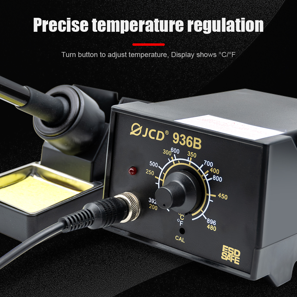 Fondue Set Electric - 936 Soldering Station, 60W Solder Iron