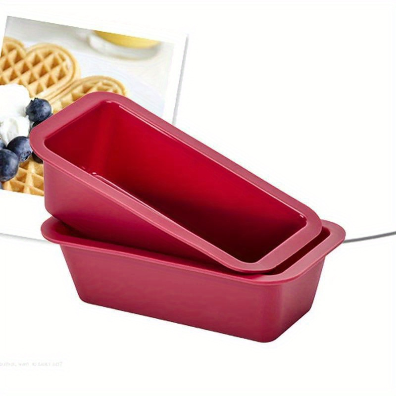 Kitchen Appliances Brand - Silicone Baking Molds NonStick Rectangle Cake