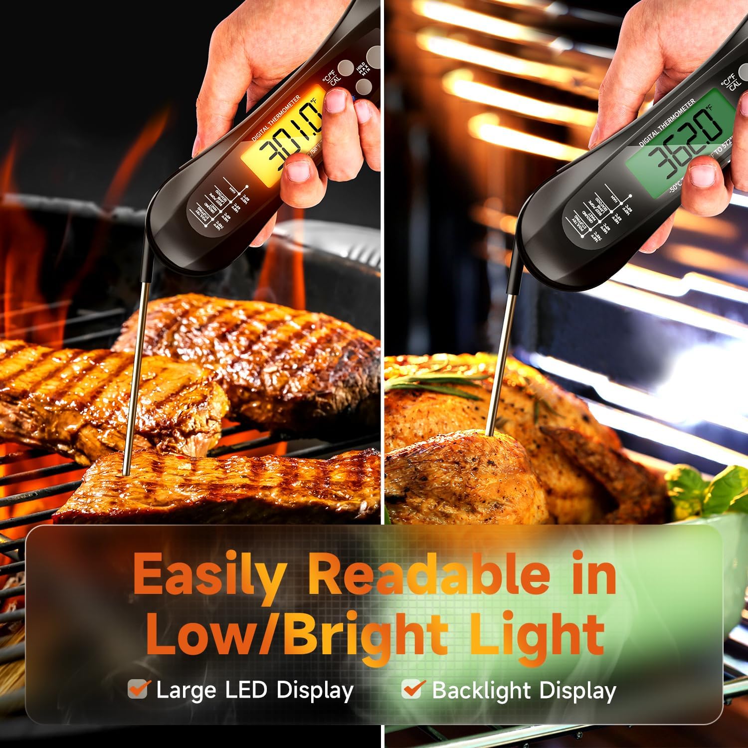 Digital Meat Thermometer Water - Kitchen Appliances For Cooking review and price