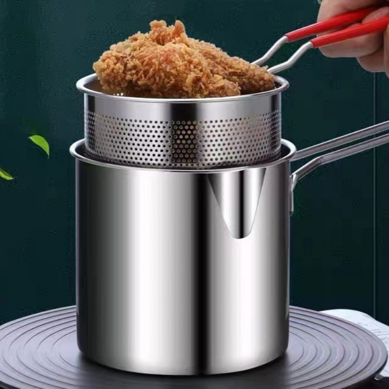 304 Stainless Steel Deep Fryer - Kitchen Appliances For Cooking review and price