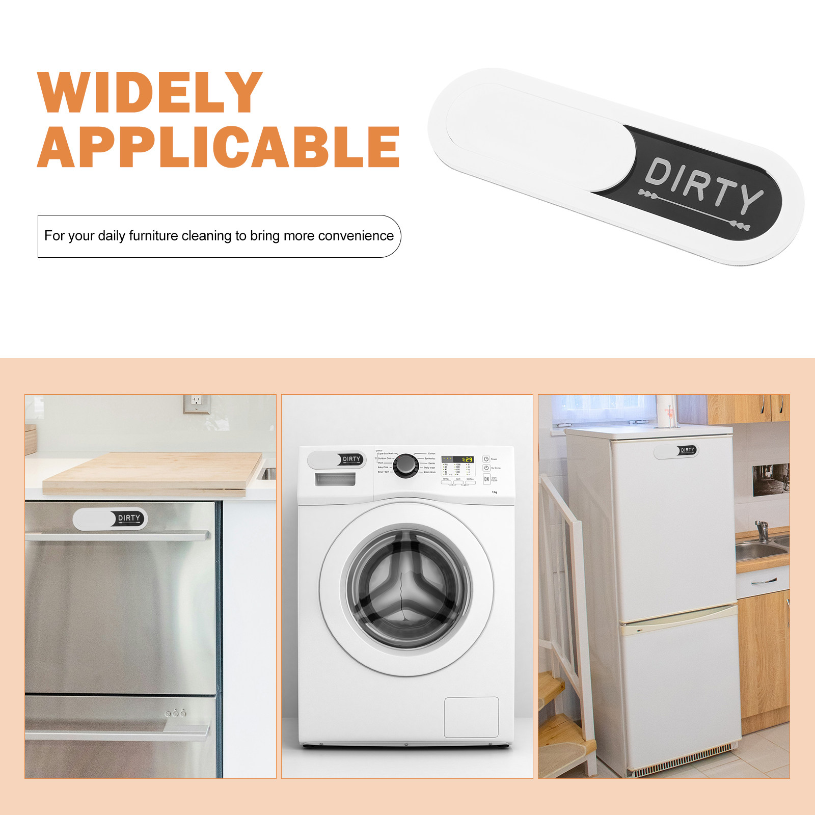 Dishwasher Clean Dirty Magnet  - Kitchen Appliances Essentials review and price