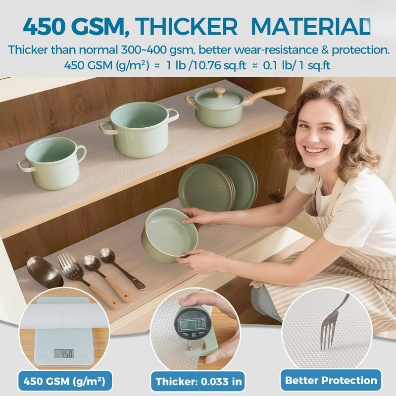 Non-Adhesive EVA Shelf Liner w - Kitchen Appliances Cabinet review and price