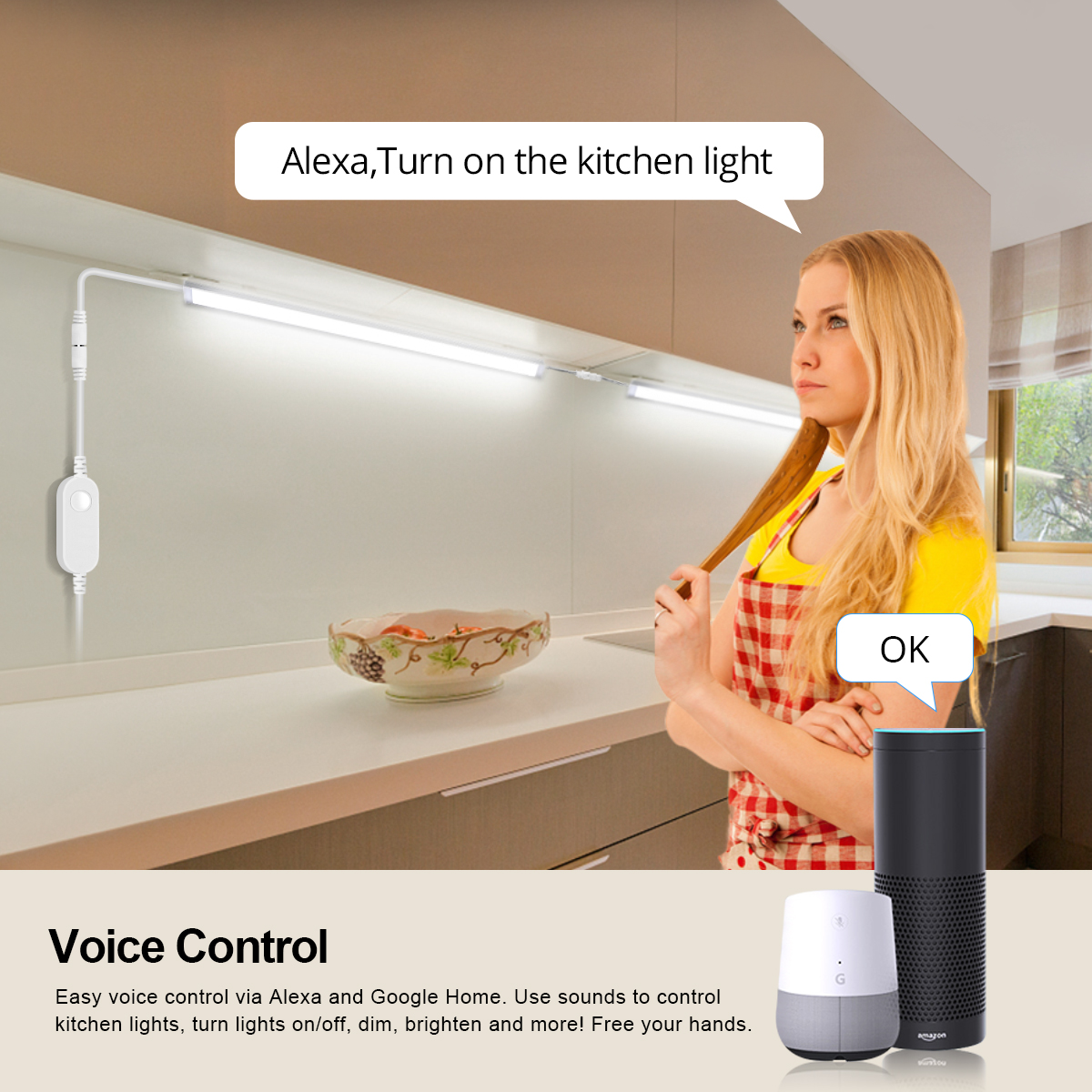 Smart Tuya Wifi Aluminum Bar L - Kitchen Appliances Cabinet review and price
