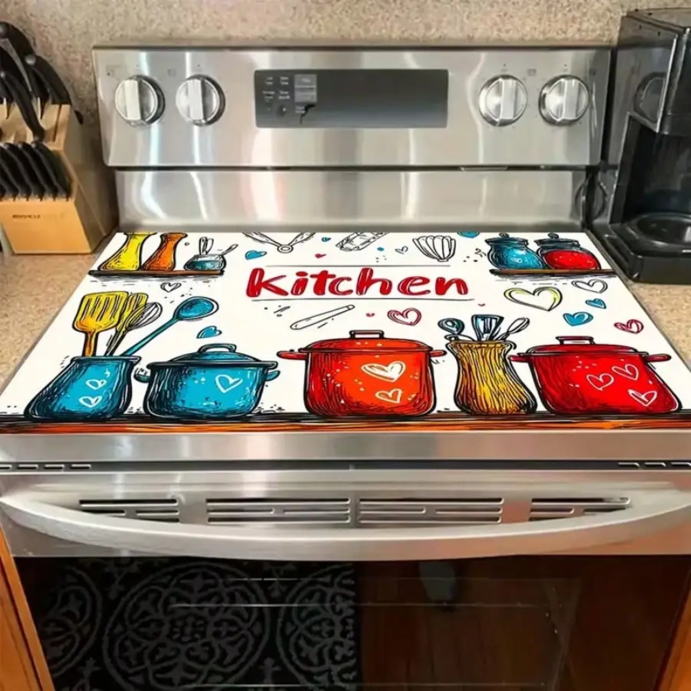 1pc Kitchen Stove Cover Protec - Kitchen Appliances Electric Stove review and price