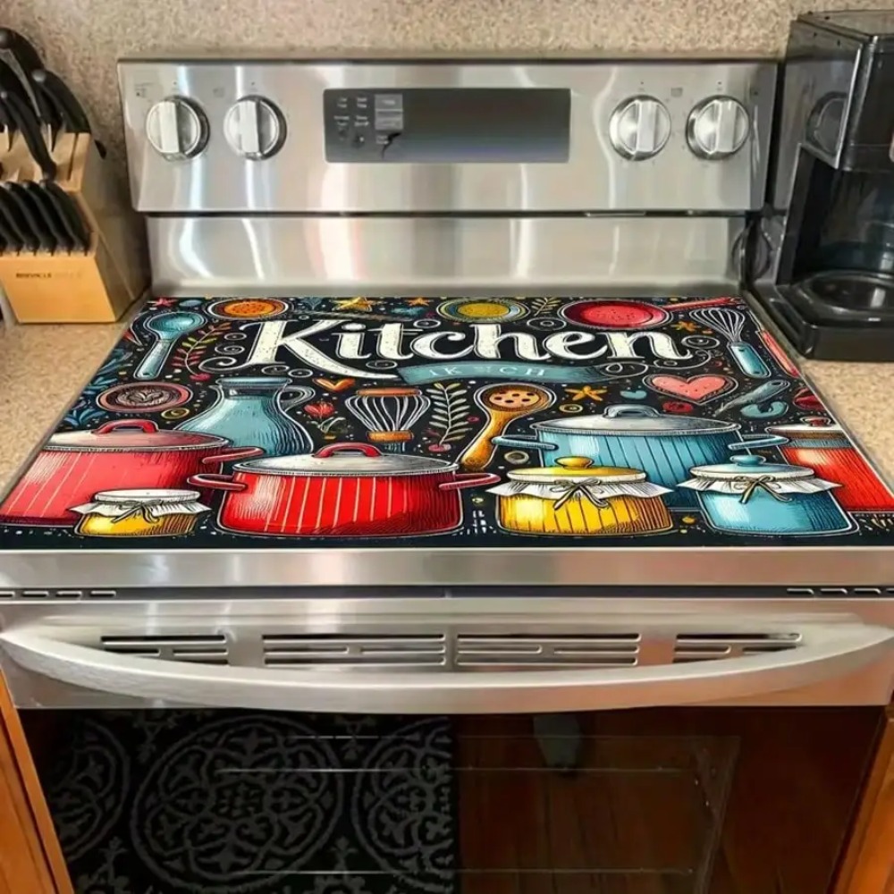 1pc Kitchen Stove Cover Protec - Kitchen Appliances Electric Stove review and price