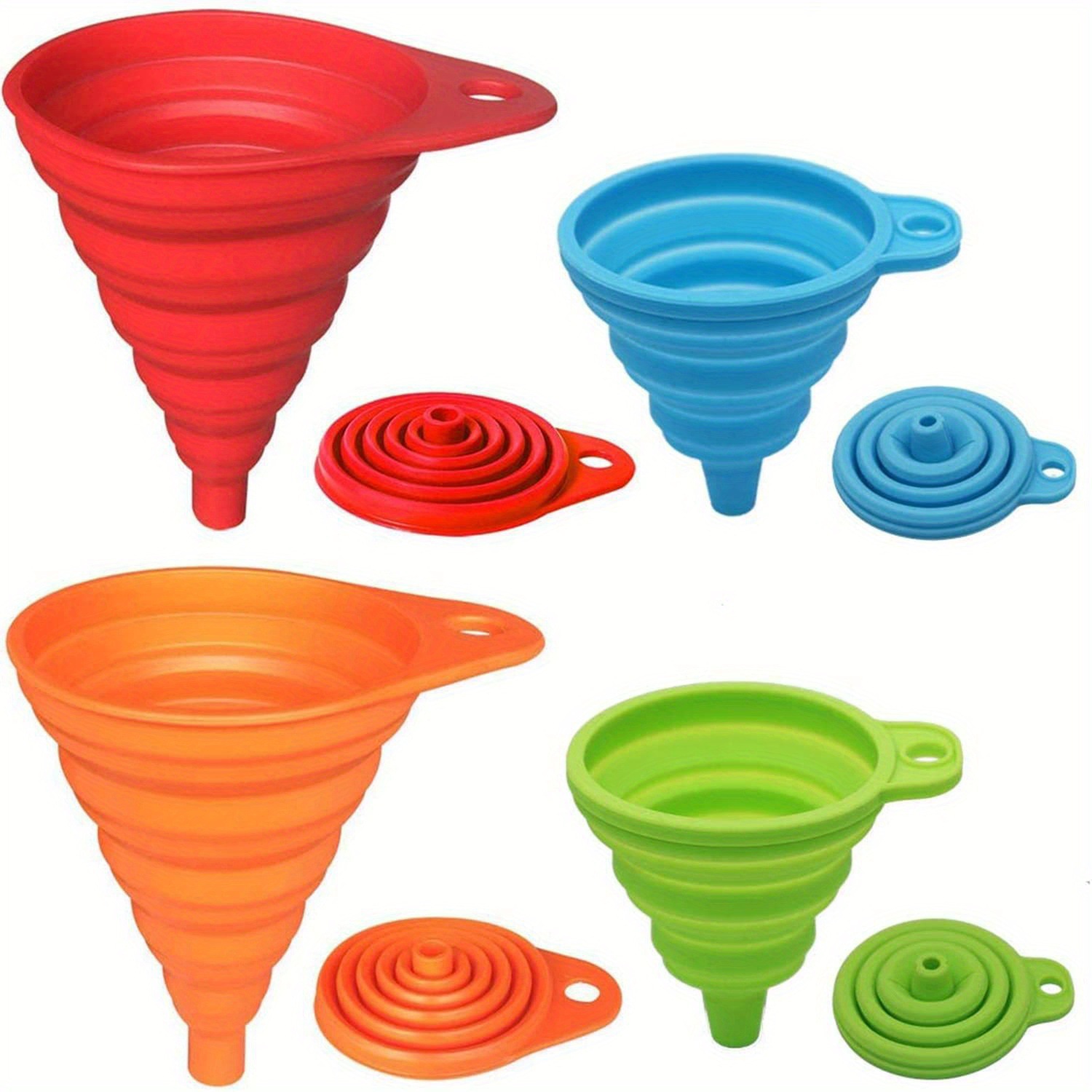 1/2/4PCS Silicone Collapsible  - Kitchen Appliances Brand review and price