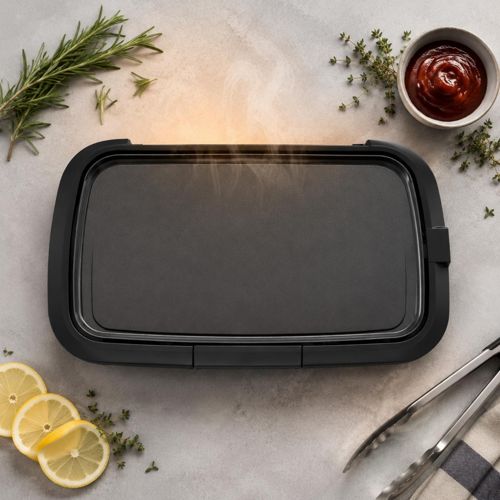 Tabletop Grill Pan Large Cooki - Kitchen Appliances For Cooking review and price