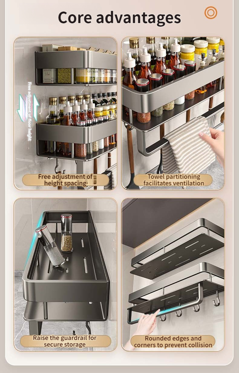 Aluminum Kitchen Rack Kitchen  - Kitchen Appliances Cabinet review and price