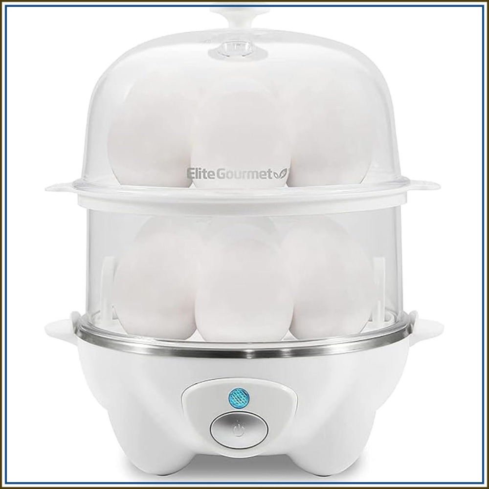 2-Tiered Rapid Egg Cooker: Poa - Egg Cooker Rapid review and price